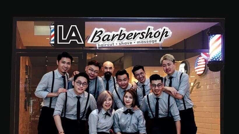 The Crew from LA Barbershop