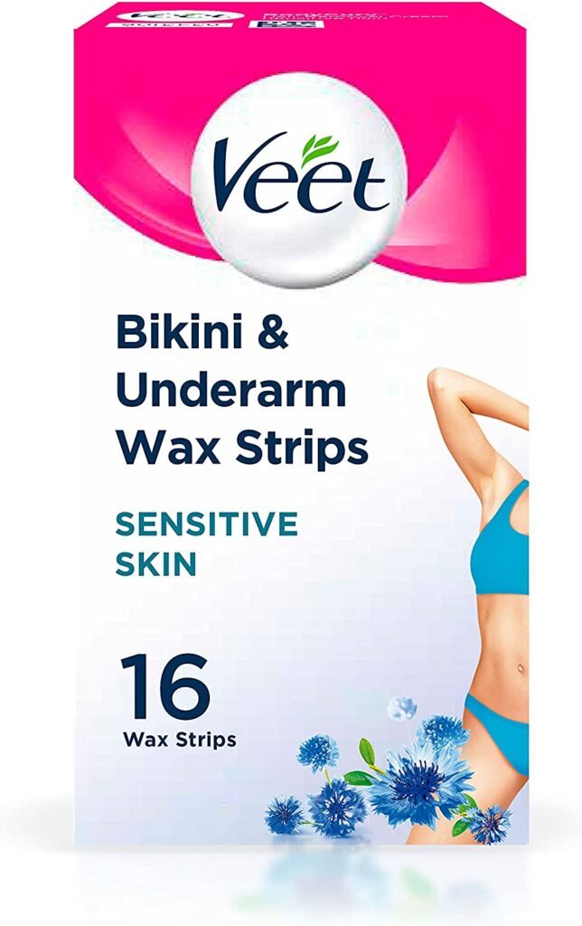 Veet Wax Strips for Bikinis & Underarms